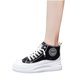 thumbnail image 1 of Moda mujer Rhinestone Street Fashion High-top Sneakers Street Shooting Zapatos blancos Wmkox8yii FOPL1216, 1 of 5