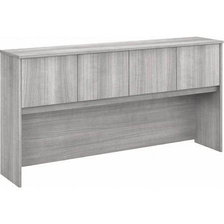 UPC: 0042976187057 | Bush Business Furniture Hybrid 72  W Desktop Hutch Platinum Gray (HYH172PG-Z)