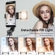 thumbnail image 3 of Palo selfie con luz, trípode para smartphone, palo selfie telescópico extensible con control remoto desmontable para iPhone, Galaxy y Huawei., 3 of 5