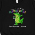 thumbnail image 3 of Inktastic There's No Party Like Mardi Gras-alligator Toddler Sweatshirt, 3 of 4