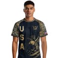 thumbnail image 4 of 2026 New USA Soccer Jersey for Men, United States Jersey Soccer, Jersey USA Fans Crew Neck Short Sleeve Football Retro Streetwear Outdoor T Shirt for Adult(Beige, 3XL), 4 of 4