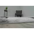 thumbnail image 6 of 4D Shaggy Rug Hand Carved Plush Thick Modern Contemporary Abstract For Living Room Bedroom 6493 (5'2"x7'5",Grey), 6 of 6