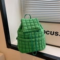 thumbnail image 3 of LHSHIDU Backpack for Women - Trendy Drawstring Puffy Backpack (Black), 3 of 7