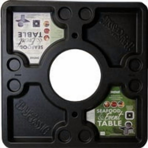 Barbour Seafood Event Table Classic 300-444 - Lightweight, Easy Clean-Up - Multicolor, Plastic