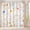 Beige, variant on Airy Farmhouse Shower Curtain, Smog Blue Wild Cornflower Motif, Tranquil Modern Apartment Screen, Lightweight Quick Install Partition for Family Bath