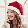 thumbnail image 2 of Leodye 1pcs Christmas Christmas Hat Hand Christmas Hat Adults Teenagers Children Christmas Hat Strong Holiday-18.11x7.87in, 2 of 7