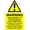 Warning Sign 2, variant on Caution Slippery When Wet or Icy Sign 8"x12" - UV Protected Weather Resistant Easy-Mount Metal for Restaurant Kitchen Grocery Entry Parking Garage Ramps Indoor Outdoor