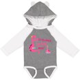 thumbnail image 3 of Inktastic My Grandma Loves Me Girls Dinosaur Girls Long Sleeve Baby Bodysuit, 3 of 5