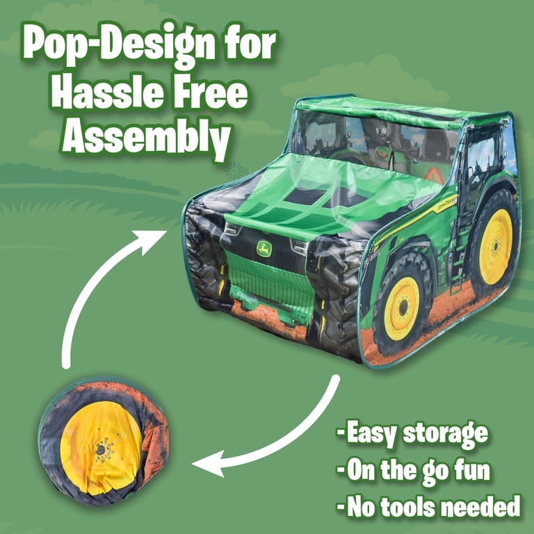 John Deere Tractor Pop-Up Play Tent for Kids photo 5