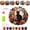 Black Cat A, variant on Halloween Black Cat Diamond Art Hanging Ornament Kit, DIY Acrylic Diamond Art Painting Wreath Kits Special Shaped Rhinestone Diamond Art Window Pendants Home Garden Wall Hanging Kits Hanging Ornament