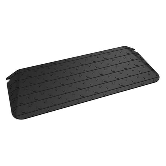Rubber Threshold Ramp for Driveway,2.5" Heavy Duty 35lbs Wheelchair Ramp Non-Slip Textured Surface with 3500 Load Capacity Curb Ramps for Doorway Driveway Indoor Outdoor