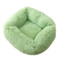 thumbnail image 2 of Tvtnvo Relaxed Kennel Pet Sleeping Bed Dog House Pet Hideout Bolster Raised Rim Neck Support Super Soft Filling for Joint and Muscle Pain Relief Indoor Small Dogs and Pets Green 21.7 in, 2 of 2