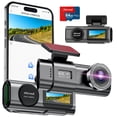 thumbnail image 1 of Dash Cam zhiroad 4K Front con WiFi, gran angular de 170° y SD de 64G, 1 of 7