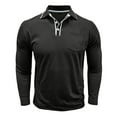 thumbnail image 4 of Bcfgryg Men's Classic Long Sleeve Shirt Comfortable Breathable Casual Wear For Daily Home Outdoor Activities Slim Fit Turn Down Collar Solid Color Men's Collared Shirts, 4 of 5