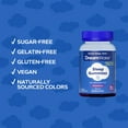 thumbnail image 4 of Dream Water Sleep Gummies, Sugar-Free, Gelatin-Free; Blend of 3 Ingredients, GABA, 5mg Melatonin & 5-HTP;  Snoozeberry, 60 Gummies, 4 of 16