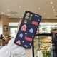 thumbnail image 2 of Libera la personalidad de tu iPhone con una divertida funda plateada mate de doble capa con dibujos animados, 2 of 4