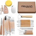thumbnail image 1 of GFDYREE 30PCS Pottery Tools Clay Sculpting Tool Set, 1 of 7