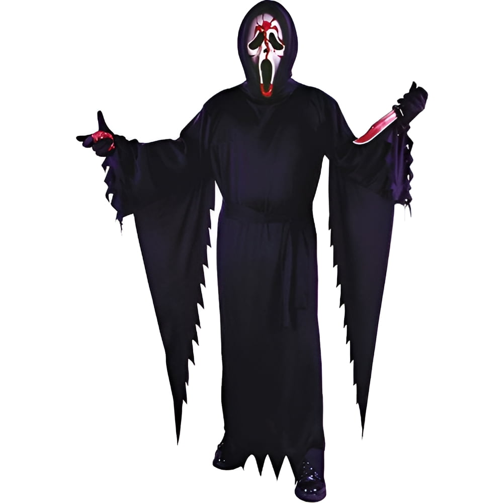Scream 6 Full Costume, Ghostface Mask, Aged Billy Mask