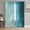 Turquoise, variant on Blue Teal Ombre Sheer Curtains 96 Inches Long 2 Panels Set, Window Sheer Curtains for Living Room/Bedroom, Coastal Beach Modern Abstract Art Light Filtering Rod Pocket Curtain 52''x96''x2