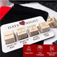 thumbnail image 3 of Date Night-tärningar för par, romantiskt att göra Date Night-parspel med väskaförvaring, perfekt för par Alla hjärtans dag, födelsedag, bröllop 1 set, 3 of 5