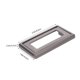 thumbnail image 2 of Nestingho 1Jgo Tirador Cuadrado Invisible De Aleación De Zinc En Gris Oscuro Para Gabinetes Y Armarios, 2 of 7
