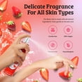 thumbnail image 6 of Strawberry Spa Gift Set with Body Lotion and Body Mist, Sweet Bath and Body Set, Relaxing Self Care Skincare Gift, 6 of 8