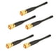 thumbnail image 2 of Antena de Radio SMA hembra, antena walkie talkie corta chapada en oro para BF 666S BF 888S UV 5R TK 240 TK 250 TK 255 PX 777, 2 of 8
