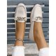 thumbnail image 2 of Women's Soft Breathable Flat Shoes, Breathable Flat Loafers, Casual Home Shoes, Slip Resistant Mother Shoes, Retro Flat Shoes, 2 of 3