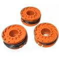 thumbnail image 1 of Mosiee 3Pcs Strimmer Trimmer Spool Lines For Mac Mgtp 18Li For Cordless Grass Lawn Mower Trimmer Blade Cutter Replacement, 1 of 8