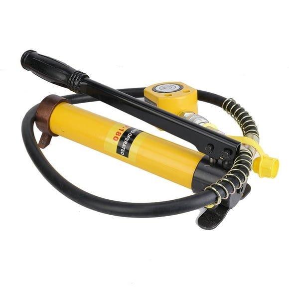 Hydraulic Jack, Cylinder 45# Steel Manual Hydraulic Pump, Ultra-Thin Material Handling Products Construction Work Car Body For Frame Repair Car Repairs