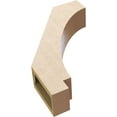 thumbnail image 6 of Ekena Millwork 5"W x 18"D x 24"H Imperial Rough Cedar Woodgrain TimberThane Knee Brace, Primed, 6 of 6