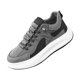 thumbnail image 3 of Calzado casual para hombre juvenil, zapatillas deportivas de alto rendimiento con amortiguación de calzado para 42 Yardas Gris jinwen Zapatillas de deporte de los hombres, 3 of 8