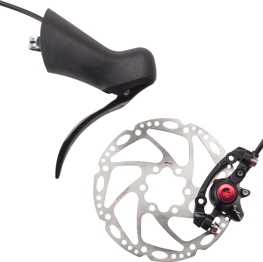 TRP Hylex Road Hydraulic Rear Disc Brake & Lever // 1800mm // Black