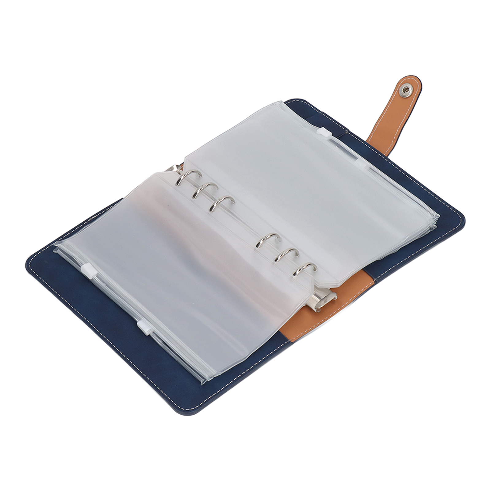 12 Pochettes Classeur A6 En PVC - Fermeture Zip, étanches, 6 Couleurs, Pour Ranger Documents Et Papiers