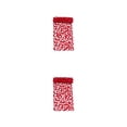 thumbnail image 3 of Camino de fieltro Inteprter estilo Simple moderno patrón de flores absorbente de agua portátil hogar café escritorio mantel posavasos Rojo 2Conjunto, 3 of 6