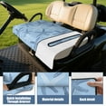 thumbnail image 4 of Custom Fit Golf Cart Seat Cover 51" x 31", Microfiber Towel Blanket Designed Specifically for 51" x 31" Bench Seats, 4 of 8