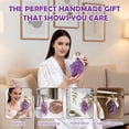 thumbnail image 6 of 2 Pack Silicone Grape Soap Mold DIY Soap Making Kit – Flexible Easy Release Soap Mold with Colorful Twine Ropes, Bows for Handmade Soap Crafting, 6 of 8