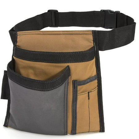 

mveomtd Waist Hanging Tool Storage Bag Cloth Non Slip Electrician Fanny Pack Portable Tool Bag Kit Tool Bag Waterproof Tool Bag Tool Backpack