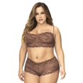 thumbnail image 6 of Mapale 206X Panty and Top Lace Set Color Cocoa Size 1-2XL, 6 of 6