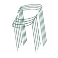thumbnail image 2 of 8 estacas de soporte para plantas, anillos de soporte metálicos para jardín, jaulas y soportes para peonías para balcones, plantas de interior y exterior, huertos y verduras. 35 cm x 20 cm, 2 of 9