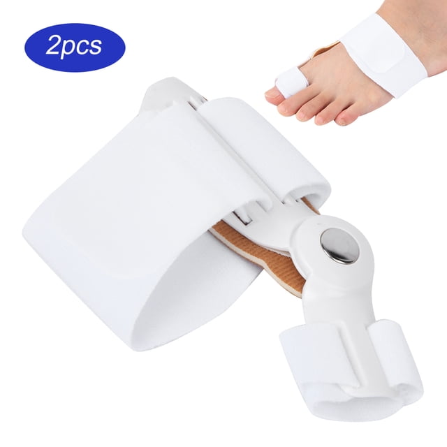 Separadores De Hallux Valgus De PVC + Gamuza, Corrector De Juanetes, Equipo De Ortesis Para Mujer Día/noche