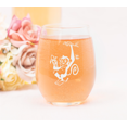 thumbnail image 3 of C&M Personal Gifts Monkey 17 oz. Stemless Wine Glass  (Style M1), 3 of 5