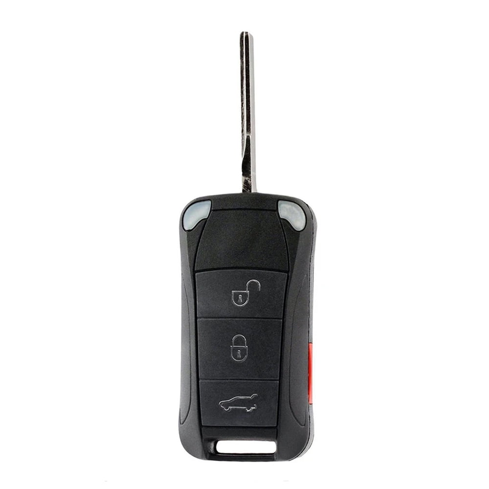 For Porsche Cayenne Keyless Entry Remote Car Flip Key Fob 4 Button KR55WK45032