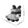 thumbnail image 2 of Grow A Garden Plush Anime Dolls Soft Anime Raccoon Plush Doll Soft Toy;, 2 of 2