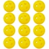 Tomshine 12 Packs 26 Holes Indoor Pickleball Balls for Indoor Court