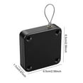 thumbnail image 5 of Joernso Automatic Door Closer with 1.2M Steel Wire Adjustable Punch Free Wall Mount Bedroom Bathroom Shower Curtain Sliding Screen Door Opener Closing Device, 5 of 8