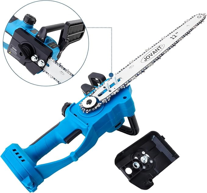 20V MAX Chainsaw with 1*Max20V-4Ah Battery&Charger,Cordless Chainsaw Cordless with 12inch Bar,Battery Chain Saw for Garden,Home and Tree Felling Tree