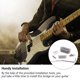 thumbnail image 4 of Naiovety Puente de guitarra Tremolo Whammy Bar Accesorios para instrumentos Accesorios mejorados Tornillos Suministros para guitarras Pieza reemplazada Accesorios para instrumentos musicales Naiovety OD025773-00, 4 of 6