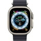 Apple Watch Ultra 1st gen GPS + Cellulaire 49mm Boîtier en Titane Montre Intelligente avec Bande de Minuit Océan (Taille Unique) Boîte Ouverte – image 2 sur 4