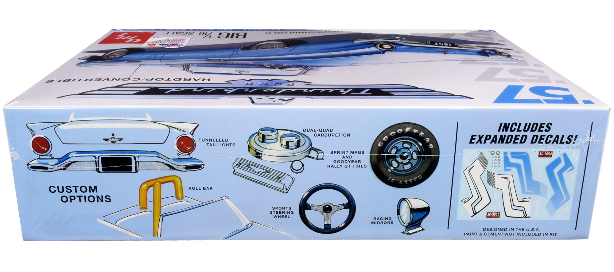 Details about   1/16 1955 FORD THUNDERBIRD GAUGE FACES for 1/16 scale AMT kits—PLEASE READ DESC 